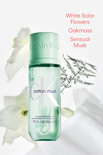 Calvin Klein Cotton Musk Hair&Body Perfume Mist 100 ML - Parfümlü Saç ve Vücut Spreyi