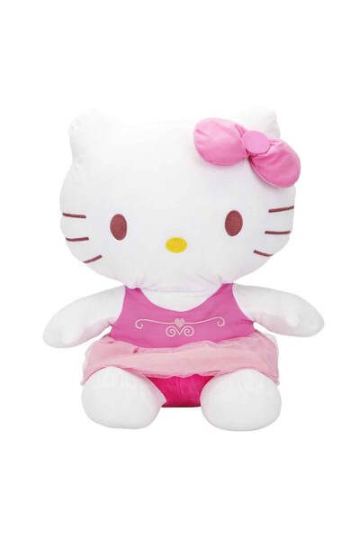 Sunman Hello Kitty Fiyonklu Peluş 50 cm - Pembe