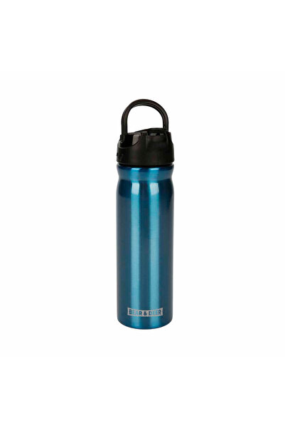 Ceren Kırtasiye Bear &amp;   Deer Steel Flask 500 ml Bd-Mt0001 - Blue