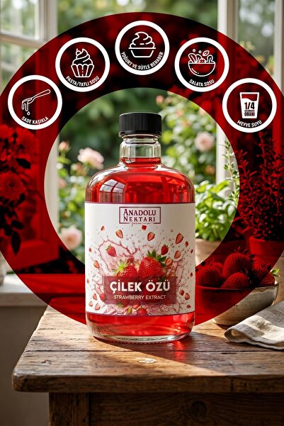 Anadolu Nektarı Çilek Özü 750 ml
