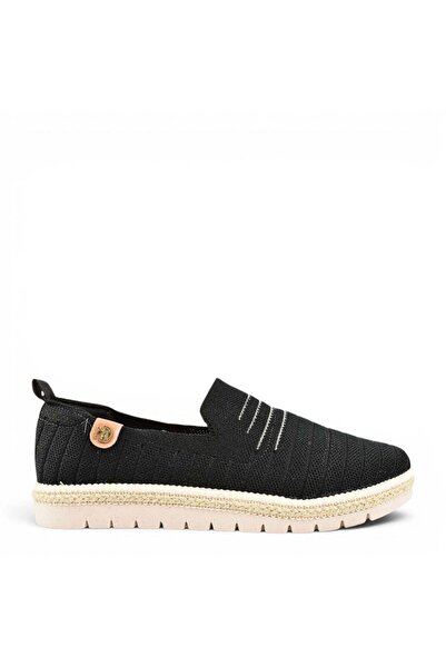 PASS Collection Espadrile sport de damă, PASS COLLECTION, 7390.102 negru, tex...