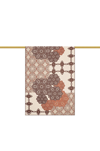 Bursa İpek Kaju Müsenna Patterned Crepe Silk Shawl