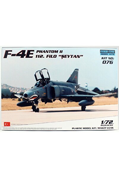 Genel Markalar Hobbytime 076 1/72 Ölçek, F-4E Phantom II, 112.Filo Şeytan, Pl...