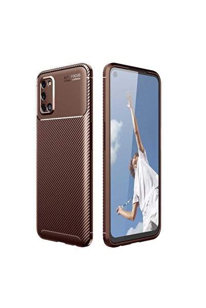 ZM STORE Oppo A52 / A72 / A92 Uyumlu Kılıf Karbon Tasarımlı Harika Kesim Negr...