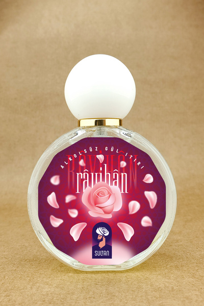 Sultan RÂYİHÂN Alkolsüz Gül Itırı 50ML (Parfüm Alternatifi)