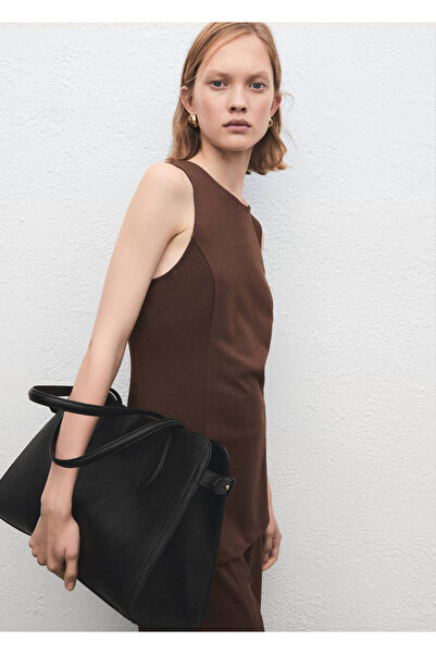 MANGO Woman Top bez rukava sa detaljima šavova