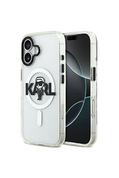 Karl Lagerfeld Husa pentru iPhone 17 - IML MagSafe Sketch Logo (KLHMP17SHGKIG...