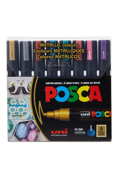 POSCA POSCCA 5M 8 Lİ SET