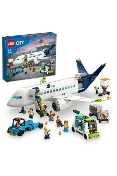 LEGO City - Avion de pasageri 60367, 913 piese
