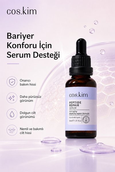 Cos.kim Repairing - Anti-Wrinkle and Anti-Aging Skin Care Serum Containing Peptide 30 ml