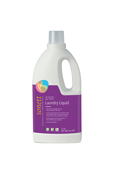 JollyMag Detergent Lichid Pentru Rufe Albe Si Colorate Cu Lavanda Bio 2L
