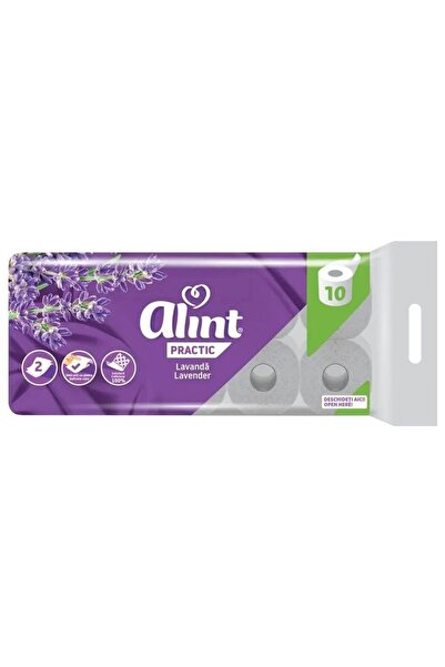 ALINT Hârtie igienică 2 straturi, 10 role,aromă de lavandă