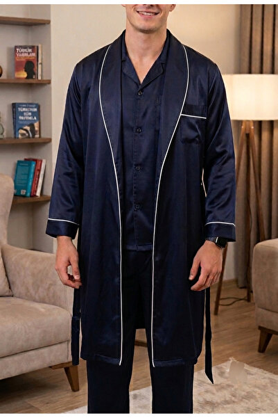 MOONTELLA Erkek saten pijama takımı