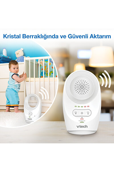 V-tech Artırılmış Menzile Sahip Sesli Bebek Monitörü - DM1111