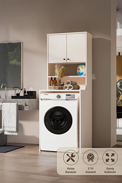 KONFOR Comfort Flex Çamaşır Makinesi Dolabı
