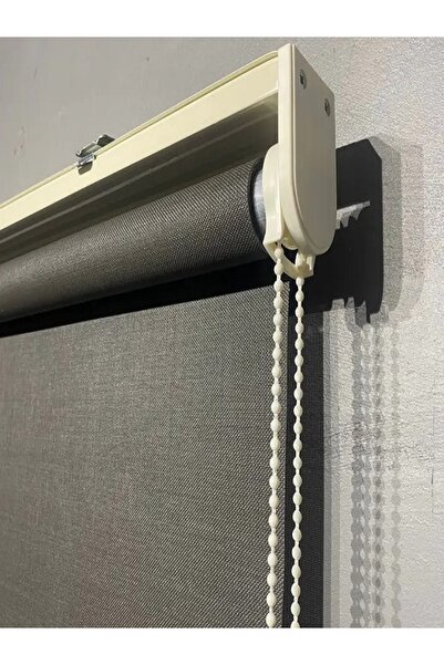 Nursu Perde Antrasit Screen Store Perde İthal Kumaş Ev Ofis Perdesi