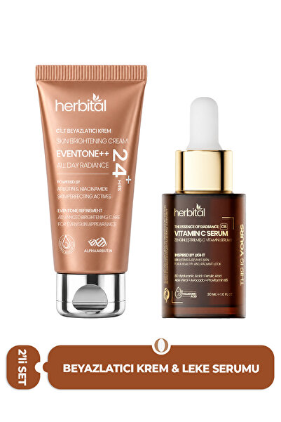 Herbital Cilt Tonu Eşitleyici & C Vitamin Serum | Aydınlatıcı & Leke Karşıtı ...