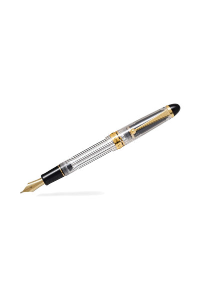 Pilot Stilou personalizat 823, vârf fin, corp transparent