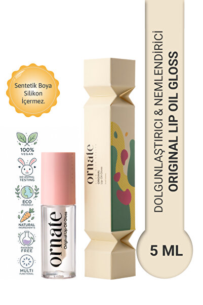 ORNATE Original Lip Oil Gloss Dolgunlaştırıcı Efekt, Nemlendirici, Parlatıcı ...