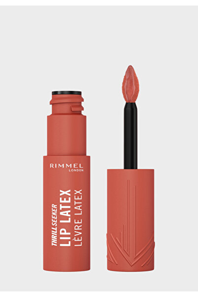 RIMMEL LONDON ثريلا سيكر ليب لاتكس، 200 سو بيتشي، أحمر شفاه سائل، ملمع شفاه، ...