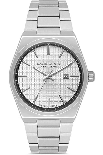 DAVID GUNER Dg-8922Ga-A1 3 Atm Water Resistant Metallic Color Men's Wristwatc...