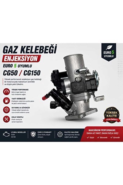 Çelik cg 50 cg125 cc gaz kelebeği euro 5 EKjekSİYON euro 5 küba- mondial -fal...