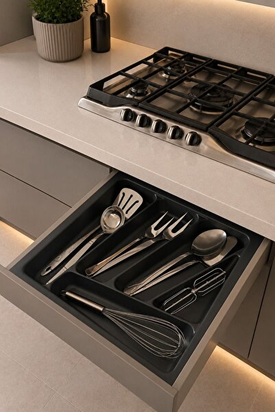 FULLAKS NETAKS KEPÇELİK AVANOS (2.20x450x450 MM) PARLAK DESEN (GRİ)