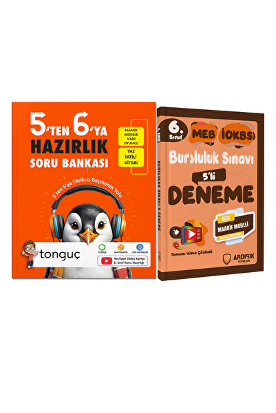 Tonguç Yayınları 5'ten 6'ya Hazırlık Kitabı Ve Bursluluk Deneme