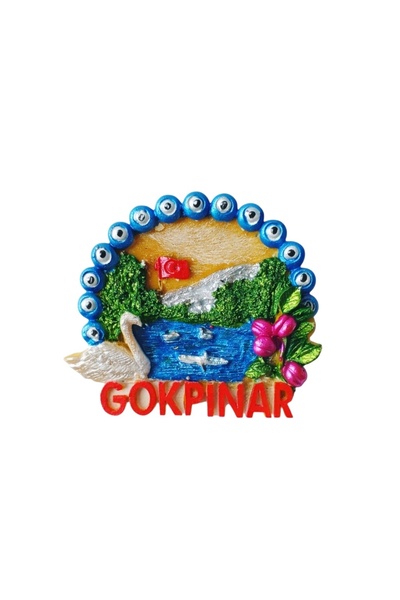 REYYAN Sivas magneti polyester kabartma hediyelik magnet