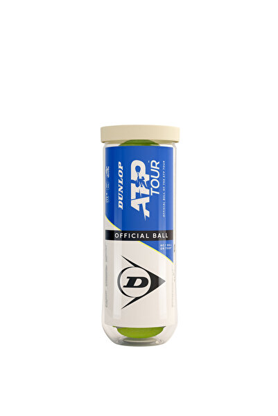 DUNLOP Set 4 mingi de tenis Dunlop™ ATP-Ambalaj cutii de plastic-zgura(clay)