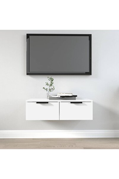 Concept Dulap de perete, alb, 68x30x20 cm, lemn compozit
