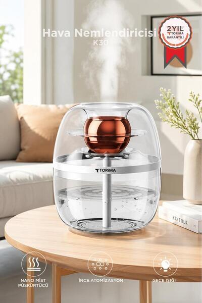 Torima Hava Nemlendiricisi Buhar Makinesi Aroma Terapili Humidifier K30