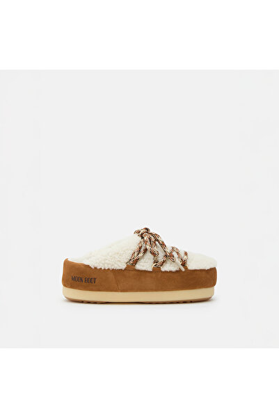 MOON BOOT Women's / Girls' Slippers 80D1470100-Ma03 Evx Mule Shearling Whisky...