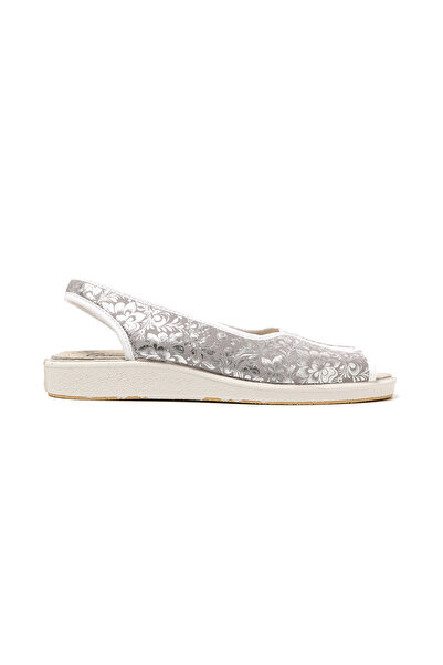 Green Life صنادل نسائية / صنادل للبنات 983 STRETCH WOMEN'S FOOTWEAR فضي
