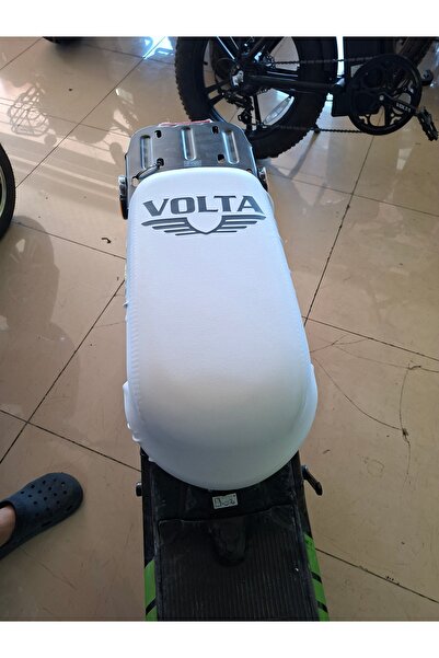 Utku Giyim VOLTA VSM ÖZEL TASARIM BASKILI YUMUŞAK BEYAZ SELE KILIFI - VSM AKS...