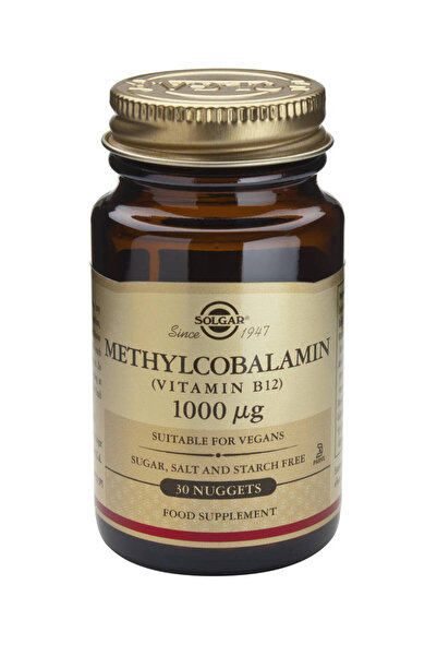 Solgar Methylcobalamin (Vitamina B12) 1000mcg 30tb sublinguale