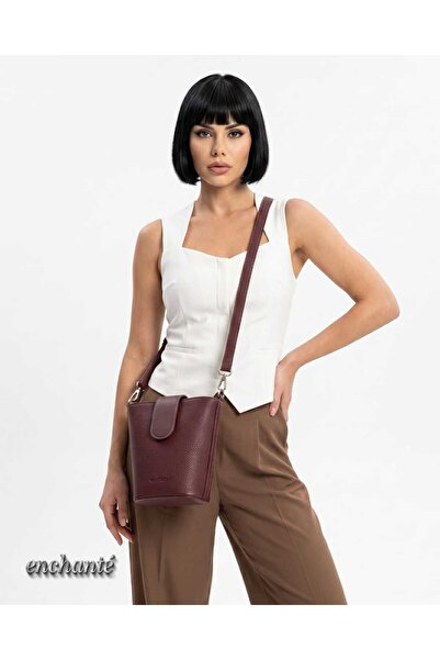 Enchante BORDO BUCKET KADIN ÇANTA