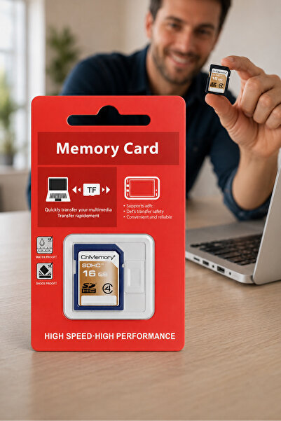 L'eDoren 16 Gb Sd Card 16 Gb Secure Digital Sdhc Memory Card