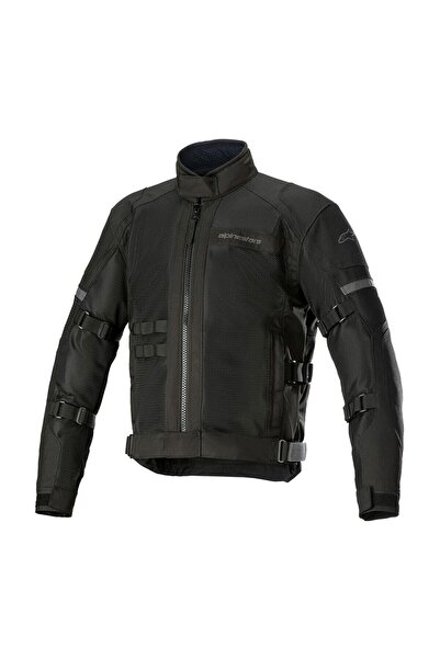 Alpinestars Crosshill WP Air Korumalı Motosiklet Montu Siyah Siyah