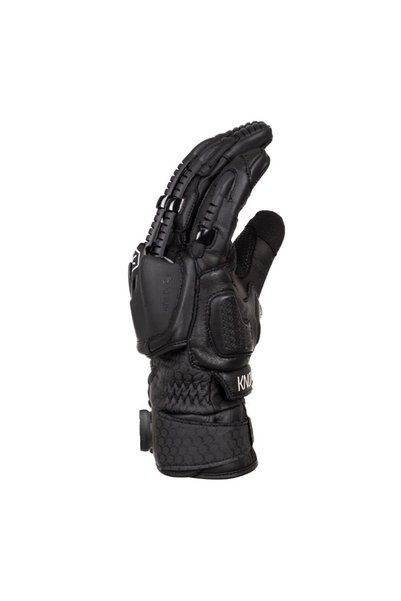 Knox Handroid Pod MK5 Kısa Korumalı Deri Motosiklet Eldiveni