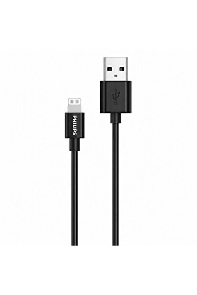 Philips Apple MFI Lisanslı UsbA to Lightning 2Metre Hızlı Data ve Şarj Kablos...