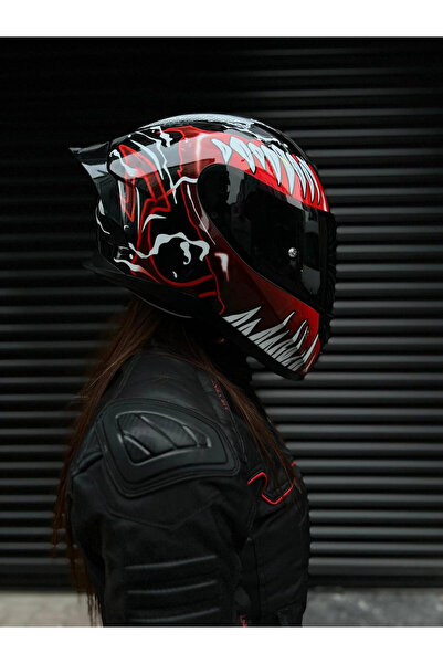 Rivox R1 Venom Kapalı Kask