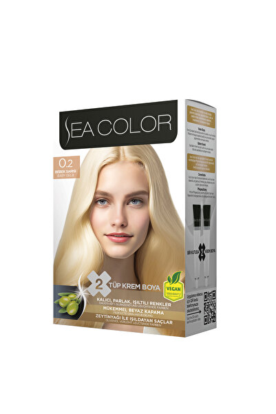 Sea Color Set Saç Boyası 0.2 Bebek Sarısı