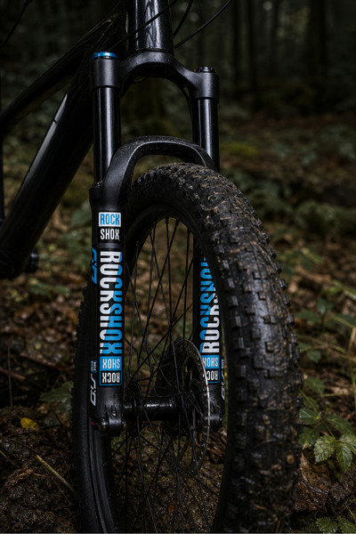 bisiklet dünyam Rockshox Maşa Sticker Bisiklet Çıkartma Mavi Renkli
