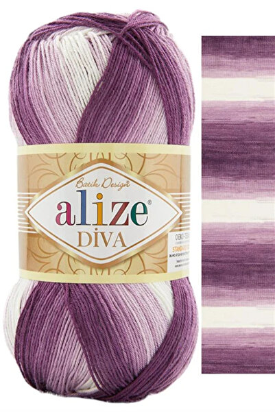 Alize 5 Pieces Diva Batik Mercerized Yarn Summer Bikini Bustier Blouse Knitti...