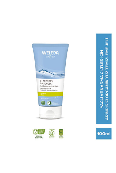 Weleda Purifying Gel Cleanser Organik Arındırıcı Yüz Temizleme Jeli 100ml