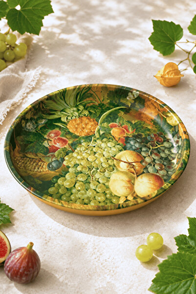 Sarkap Home 26 cm Üzümlü Meyve Tabağı