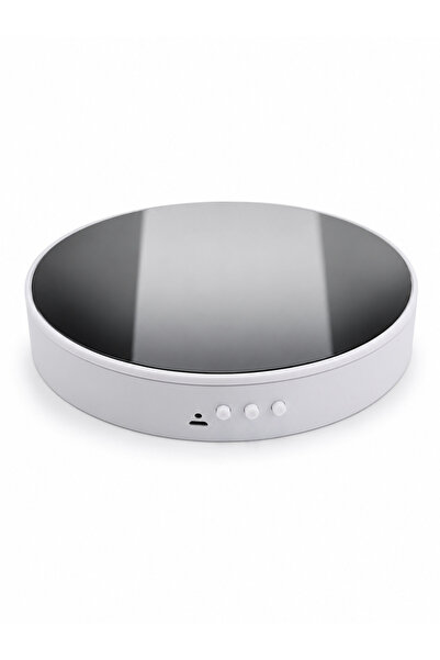 STAND MARKET 20 cm Döner Çekim Standı – 2 Hız Ayarlı, USB + Pil Çalışan 360° ...