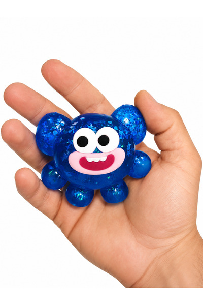 Squishy Jucărie Monstru cu Biluțe Colorate, Jucărie Senzorială Antistres, Mod...