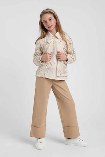 HAUSEkids 5-14 Age Paris Lora Prime Girls' 3-Piece Set-Latte